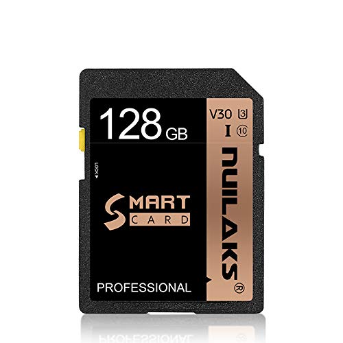 128GB SD Card Memory Card Fast Speed Security Digital Flash Memory Card Class 10 for Camera,Videographers&Vloggers and Other SD Card Compatible Devices(128GB)
