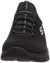 Load image into Gallery viewer, Skechers Women's Summits Sneaker, Black, 7 UK
