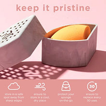 Load image into Gallery viewer, REAL TECHNIQUES Miracle Complexion Makeup Sponge for full cover foundation (Packaging and Colour May Vary) Orange
