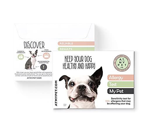 Canine Allergy Test Allergy - Dog- Household, Environmental Allergy & Food Sensitivity Test
