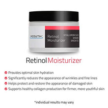 Load image into Gallery viewer, YEOUTH Retinol Face Moisturizer, Night Cream, Face Cream with Hyaluronic Acid, Ginseng &amp; Green Tea - Reduce Fine Line &amp; Wrinkles, Replenish Moisture, Tighten &amp; Brighten the Skin, Fade Dark Spots (2oz)
