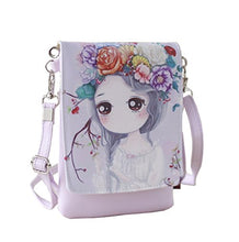 Load image into Gallery viewer, Teens Girls Kids Students Cute Cartoon Theme Mini Shoulder Bags Cross Body Bags Key Money Cell Phone Holder Case Purse Small Wallet Pouches Clutch Handbag
