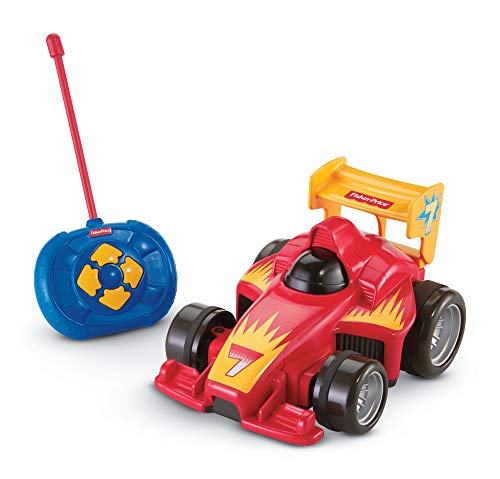 Fisher-Price My Easy RC, Battery-Powered, Remote Controlled Car for Preschool Pretend Play Ages 3 To 7 Years, GVY94