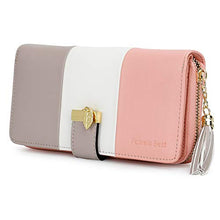 Load image into Gallery viewer, Ladies Purse, Women&#39;s Wallet with Multiple Card Slots and Roomy Compartment (Stripe)
