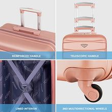 Load image into Gallery viewer, Flight Knight Lightweight 4 Wheel ABS Hard Case Suitcases Cabin &amp; Hold Luggage Options Approved For Over 100 Airlines Including easyJet, British Airways, RyanAir, Virgin Atlantic, Emirates &amp; Many More
