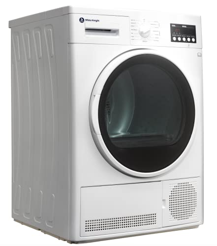 White Knight Condenser Tumble Dryer 8KG DAB96V8W, 15 Programs, Sensor Dry