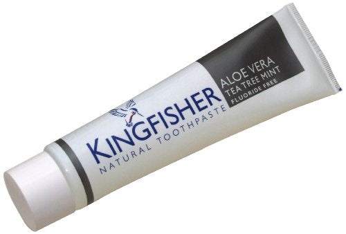 KINGFISHER Aloe Vera Tea Tree Mint Fluoride Free Toothpaste 100ml (PACK OF 1)