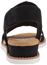 Load image into Gallery viewer, Skechers Women&#39;s Desert Kiss Ankle Strap Sandals, Black, 6 UK
