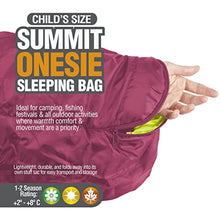 Load image into Gallery viewer, PMS VFM - Wearable Sleeping Bag For Kids, Child Sleeping Bag Onesie BERRY
