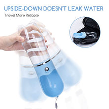 Load image into Gallery viewer, Nobleza - Dog Water Bottle 500ML, Leak Proof Portable Puppy Water Dispenser Pet Outdoor Travelling Large Drinking Cup

