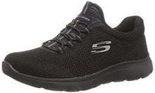 Load image into Gallery viewer, Skechers Women's Summits Sneaker, Black, 7 UK
