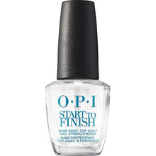 Load image into Gallery viewer, OPI Start To Finish, 3-in-1, Strengthener, Base &amp; Top Coat, 15 ml
