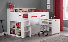 Load image into Gallery viewer, Julian Bowen Jupiter Midsleeper, White, Single

