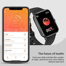 Load image into Gallery viewer, ASWEE Smart Watch for Women Men Kids, 1.69'' Full Touch Screen Fitness Tracker with Health Tracking and Heart Rate Sleep Monitor, IP68 Waterproof Outdoor Sports Watch with Pedometer for Android iOS
