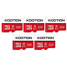 Load image into Gallery viewer, KOOTION Micro SD Card 32GB 5 Pack MicroSDHC UHS-I Memory Card Class 10 High Speed Micro SD Card, C10, U1

