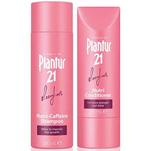 Load image into Gallery viewer, Plantur 21 #longhair Shampoo and Conditioner Set for Long and Brilliant Hair | Improves Hair Growth and Repairs Stressed Hair | No Silicones | Set of 200ml Shampoo and 175ml Conditioner
