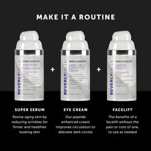 Load image into Gallery viewer, Beverly Hills Mens or Womens Instant Facelift and Eye Tuck Serum for Dark Circles and Puffy Eyes
