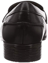 Load image into Gallery viewer, Clarks Women's Hamble Loafers, Black Black Leather, 8 UK
