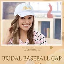 Load image into Gallery viewer, Hen Party Bride Hats Embroidered Baseball Cap Bridal Tribe Squad Wedding Hat
