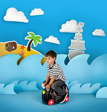 Load image into Gallery viewer, Trunki Children’s Ride-On Suitcase &amp; Kid&#39;s Hand Luggage: Pedro the Pirate Ship (Black)
