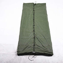 Load image into Gallery viewer, FJROnline Ultra-light 2 Meter Camping Hammock Underquilt Under Quilt Blanket Sleeping Bag Fits 0℃-15℃ Cold Winter Outdoor Activity (Dark green)
