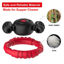 Load image into Gallery viewer, ROOMOS Squeaky Dog Chew Toys, Dog Toys for Aggressive Chewers, Dog Toothbrush Toy for Teeth Cleaning, Interactive Dog Toys Reduces Boredom, Indestructible Dog Toys for Large Dog, Small Medium
