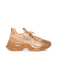 Load image into Gallery viewer, Steve Madden Women's Maxima Sneaker, Rose Gold, 5.5 UK
