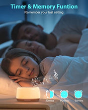 Load image into Gallery viewer, Anescra White Noise Machine for Baby Adults Kids Sound Machine Battery and Plug in, 24 Soothing Sounds Machine with Night Light, Portable Sleep Noise Maker Machine for Home, Office, Travel
