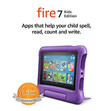 Load image into Gallery viewer, Fire 7 Kids Tablet | 7" Display, 16 GB, Purple Kid-Proof Case (2019 Release)
