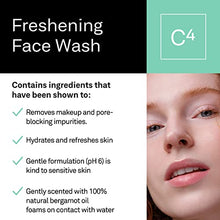 Load image into Gallery viewer, Facetheory Freshening Face Wash C4 with Aloe Vera and Green Tea Extract | Vegan &amp; Cruelty-Free | Made in UK | 140ml
