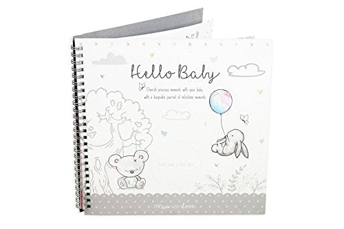 Baby Milestone Journal Keepsake Toddler Newborn Shower Christening Gift Diary