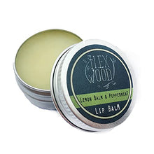 Load image into Gallery viewer, Lemon Balm and Peppermint Lip Balm - all natural, coldsore prevention, palm oil free, cruelty free, plastic free, moisturising lip balm, handcrafted in the UK - 10ml
