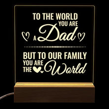 Load image into Gallery viewer, Gifts for Daddy, KAAYEE The Best Dad Gifts Desk Night Light, Dad Birthday Gifts Presents, Dad Gifts from Son and Daughter, Fathers Day Dad Gifts (to dad)
