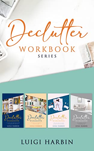 Declutter Workbook Series: Books 1 - 4