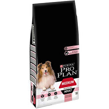 Load image into Gallery viewer, PRO PLAN Optiderma Sensitive Skin Medium Adult Dry Dog Food Salmon 14kg
