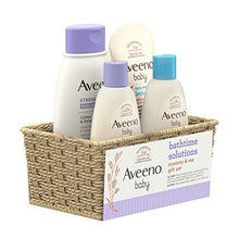 Load image into Gallery viewer, Aveeno Baby Mommy &amp; Me Daily Bathtime Gift Set Including Baby Wash &amp; Shampoo, Calming Baby Bath &amp; Wash, Baby Moisturizing Lotion &amp; Stress Relief Body Wash for Mom, 4 Items
