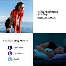 Load image into Gallery viewer, Smart Watch Men Women, 1.69" Fitness Tracker with Sleep/Heart Rate Monitor, Calorie/Step Counter Fitness Watch 24 Sports Modes, Shared GPS Smartwatch, I-PX68 Waterpoof Activity Tracker for Android iOS
