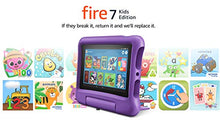 Load image into Gallery viewer, Fire 7 Kids Tablet | 7" Display, 16 GB, Purple Kid-Proof Case (2019 Release)
