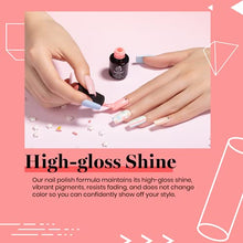 Load image into Gallery viewer, Beetles Gel Nail Polish Set-Spring into Summer Collection 20 Colors Gel Nail Polish Easter Nails Pastel Yellow Blue Pink Gel Polish Neon Red Glitter Purple Nail Gel Set Easter Decorations Nail Art Box
