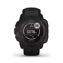 Load image into Gallery viewer, Garmin Instinct Solar Tactical, Solar-powered Rugged Outdoor Smartwatch with Tactical Features, Built-in Sports Apps and Health Monitoring, Black

