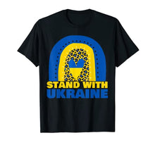 Load image into Gallery viewer, Ukraine T-shirt Ukrainian Flag Stand With Ukraine DNA T-Shirt
