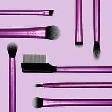 Load image into Gallery viewer, Real Techniques Everyday Eye Essentials 8-Piece Eyeshadow Brush Set
