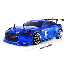 Load image into Gallery viewer, Weaston 2.4G Nitro Rc Cars Truck 1/10 Professional High-Speed Drift Remote Control Car Nitrogen Drive 4WD 80KM/H Metal Chassis Gas Rc Cars Adult Children Toy Gift
