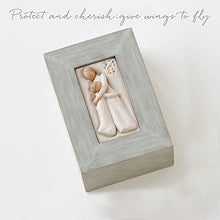 Load image into Gallery viewer, Willow Tree Mother and Daughter, Sculpted Hand-Painted Memory Box
