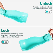 Load image into Gallery viewer, Feelfly 4 In 1 Dog Water Bottle, Upgraded Portable Pet Water Bottle Dispenser Leakproof Dog Travel Water Bottle with Food Container &amp; Poop Shovel &amp; Waste Bag for Outdoor Walking Hiking
