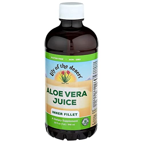 Lily of the Desert Inner Fillet Aloe Vera Juice, 32 Ounce