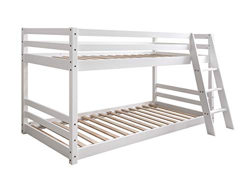 Noa and Nani - Hilda Cabin Bed with Bunk Underbed - (White) – Yum Yum Mama