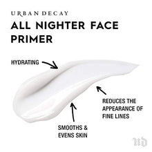 Load image into Gallery viewer, Urban Decay All Nighter Makeup Primer for Face, Even Complexion &amp; Hydration, Up to 8 Hours Foundation Extending Wear, Vegan Formula*, 30ml

