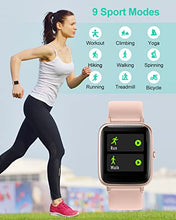 Load image into Gallery viewer, GRV Smart Watch,Fitness Watch with Heart Rate Monitor,Sleep Tracker,Sports Fitness Tracker Watch Pedometer Call SMS Notification Smartwatch for Women Men
