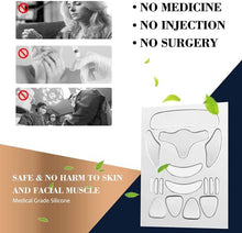 Load image into Gallery viewer, Face Wrinkle Patches, 16 Pcs Reusable Anti Wrinkle Pads for Face, 100% Medical-Grade Silicone, Smoothing and Reducing Wrinkles
